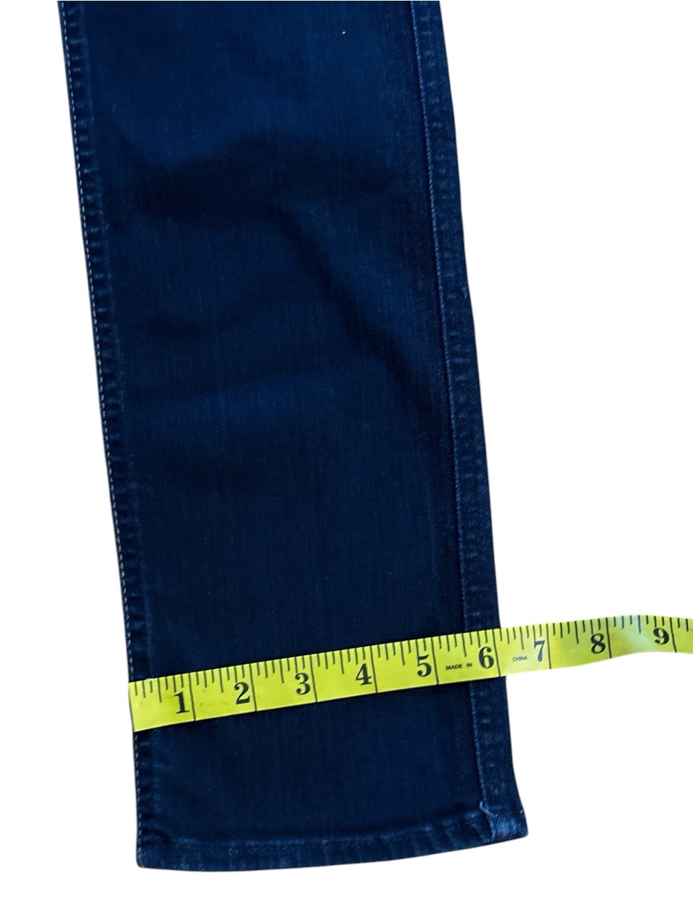 7 for all Mankind The Modern Straight Classic Women's Dark Blue Jeans Size 29 - Picture 10 of 11